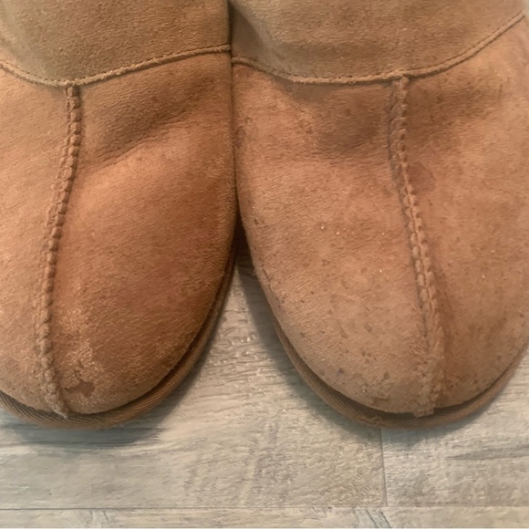 UGG Mens Scuff Suede Sheepskin Slip On Slippers - Picture 7 of 11